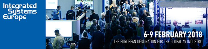2018 歐洲電子系統(tǒng)整合展 (ISE) Integrated Systems Europe
